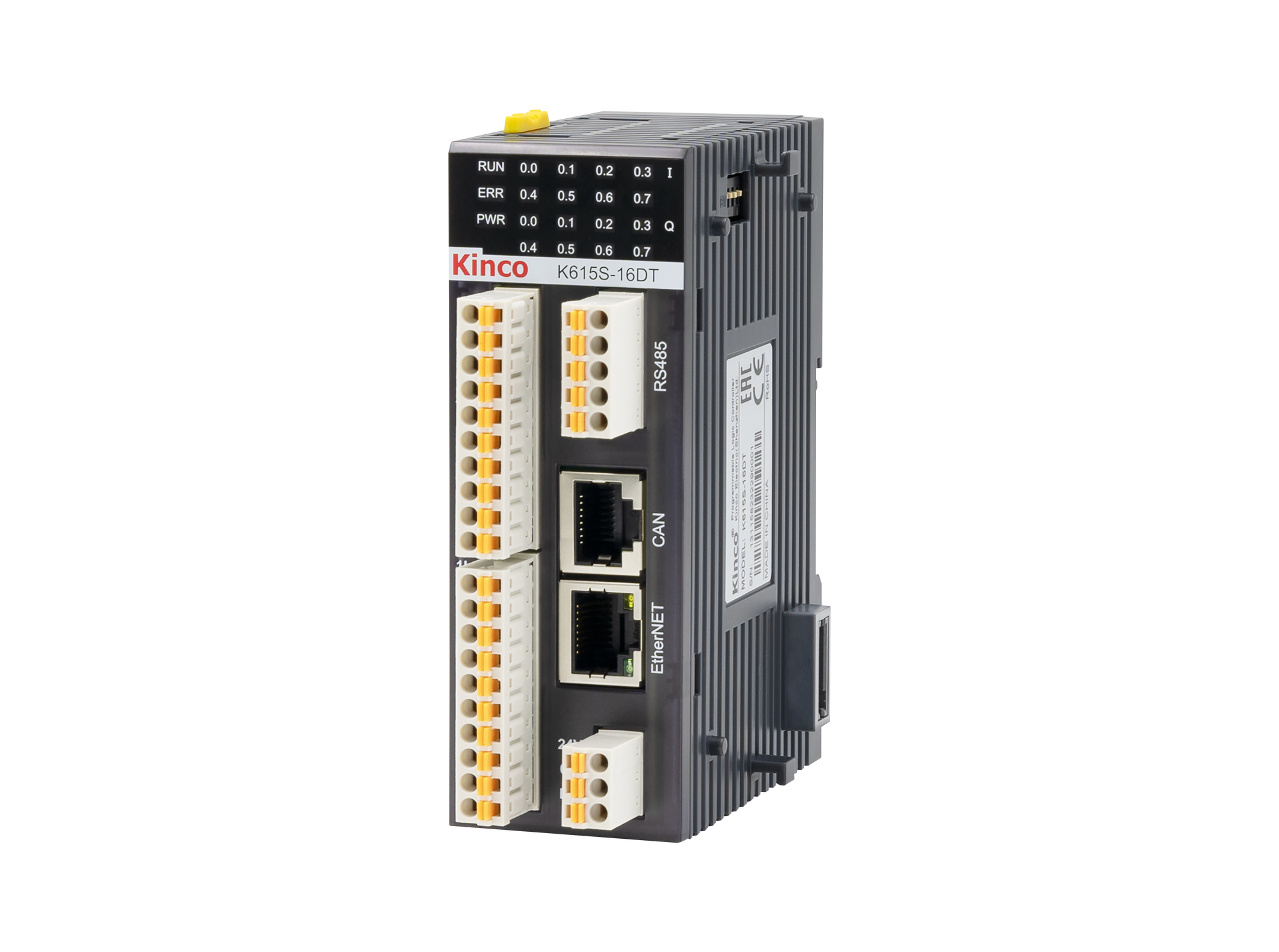 Kinco Programmable I/O extension-K6S-16 with input-output transistor and relay Kinco Programmable I/O extension-K6S-16 with input-output transistor and relay